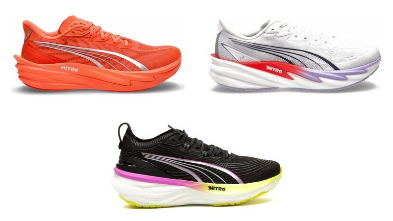 Melhores tênis para corrida Puma: Puma Deviate Nitro 4, Puma Velocity Nitro 5 e Puma ForeverRun NITRO 2