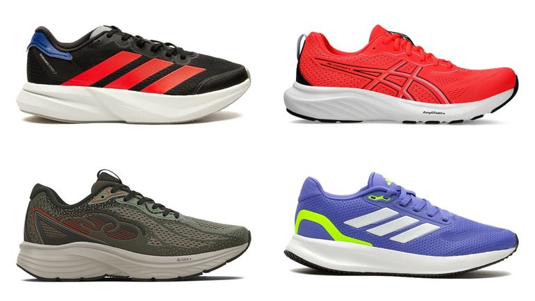 Tênis para corrida até 400 reais: Adidas Duramo Speed 2, Asics GEL Contend 9, Olympikus Challenger 5 e Adidas Runfalcon 5