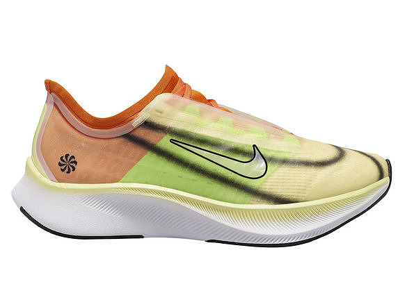 nike zoom fly cinza